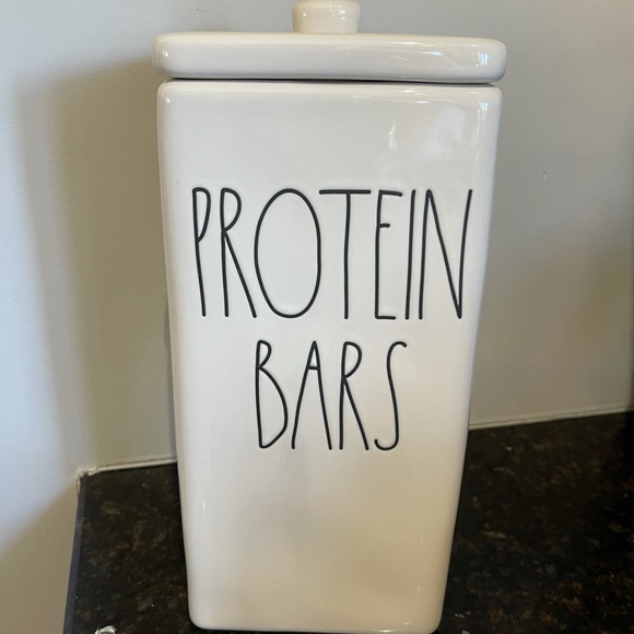 Rae Dunn - PROTEIN BARS - canister - Picture 1 of 1